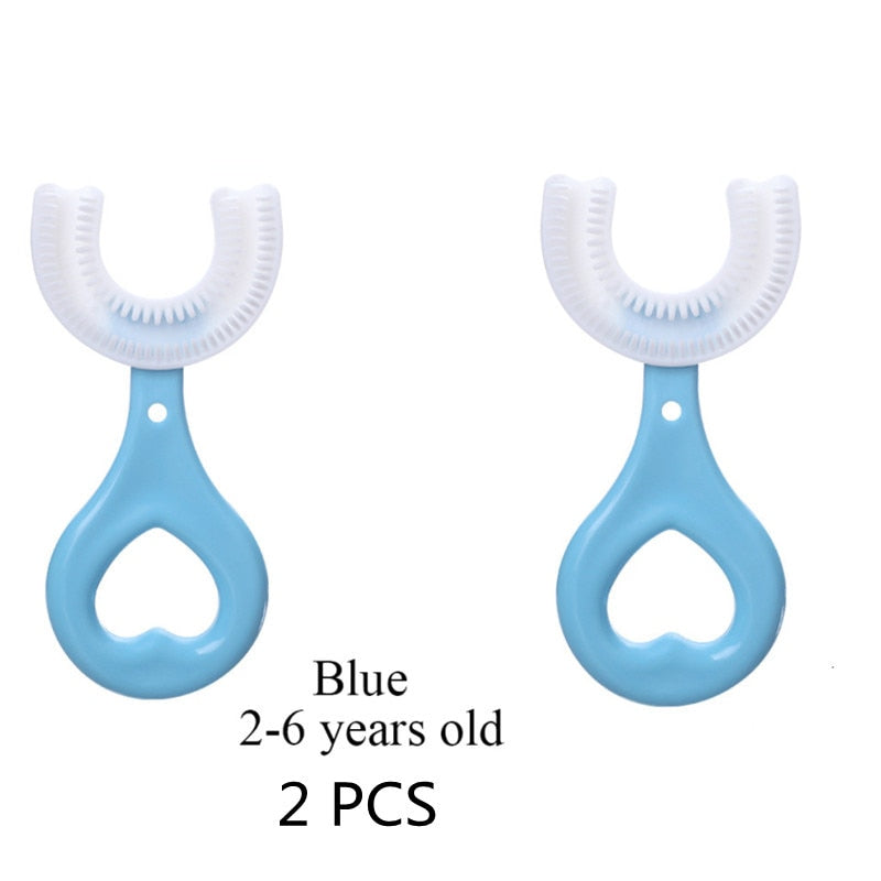 Children Toothbrush  U-shaped 360 Degree