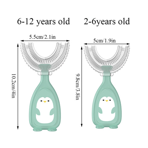 Children Toothbrush  U-shaped 360 Degree