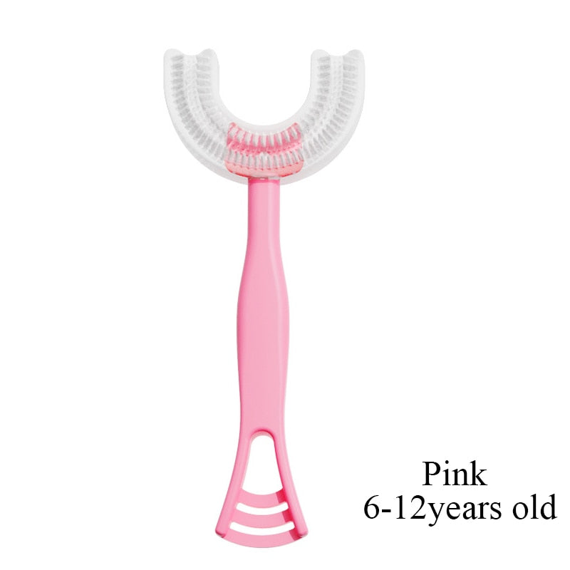 Children Toothbrush  U-shaped 360 Degree