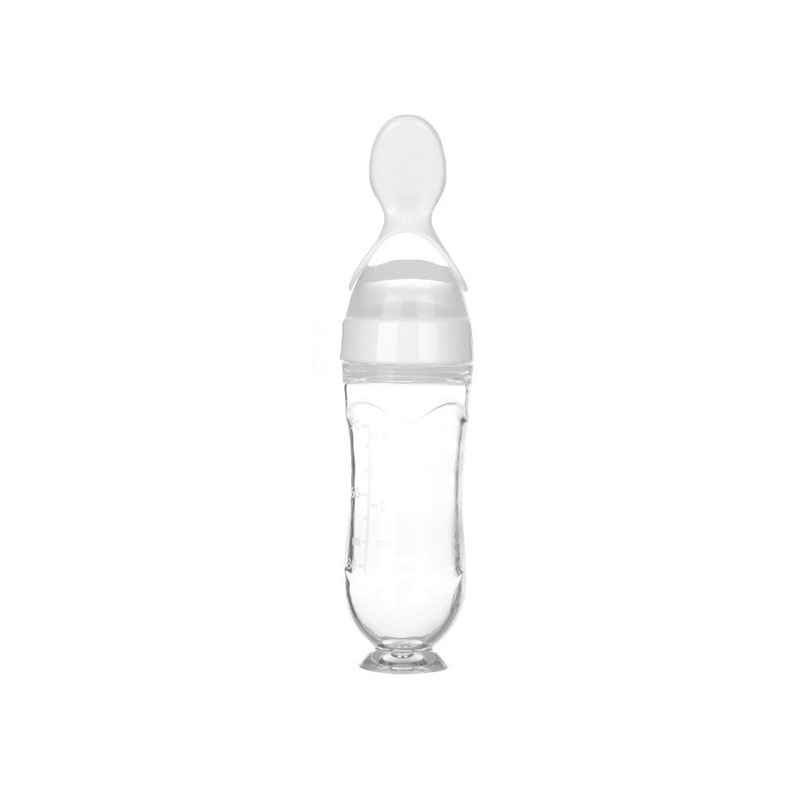 Baby Squeezy Spoon Bottle - Golden Buy