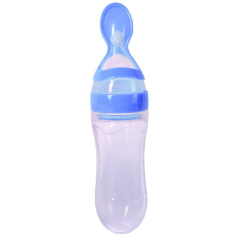 Baby Squeezy Spoon Bottle - Golden Buy