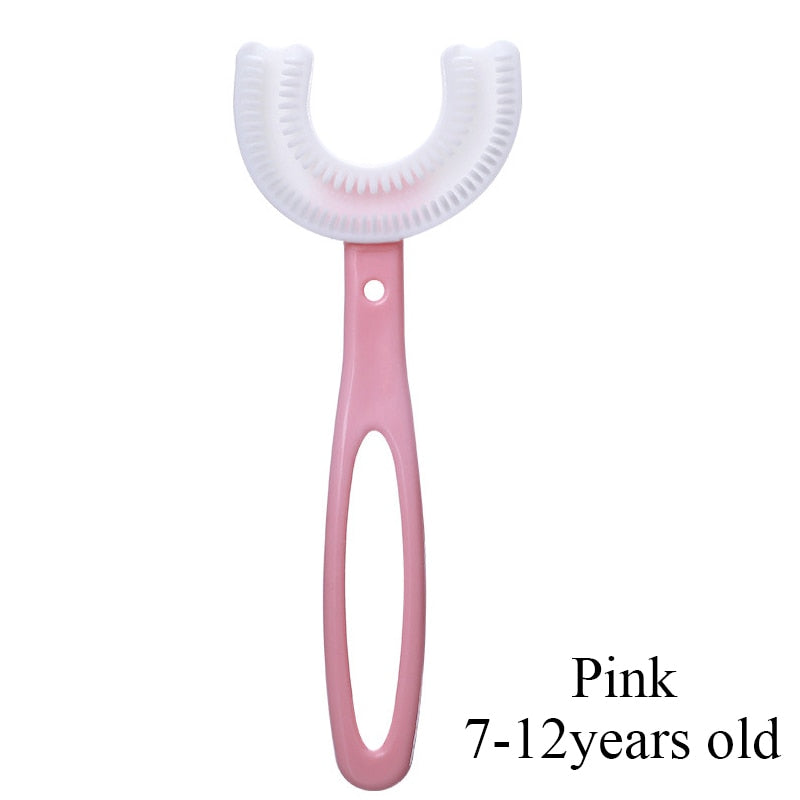 Children Toothbrush  U-shaped 360 Degree