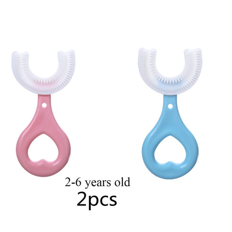 Children Toothbrush  U-shaped 360 Degree