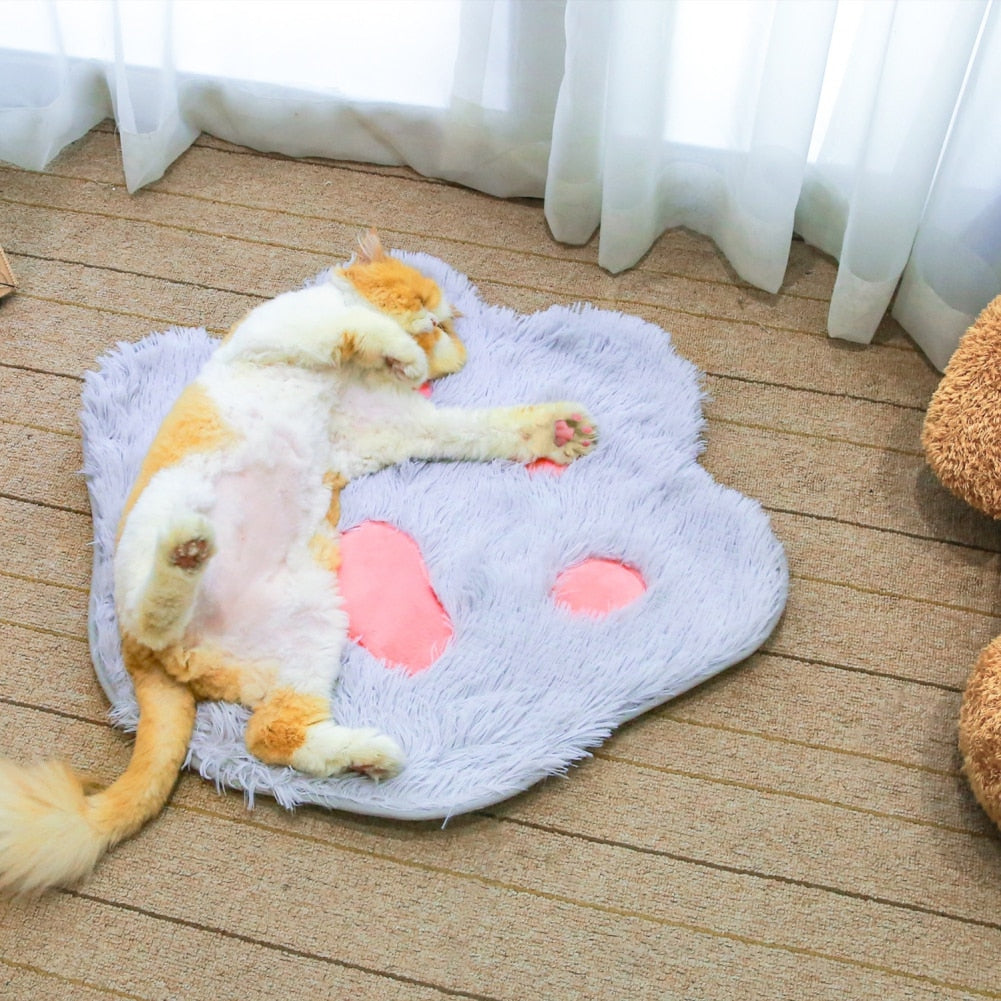 Paw Print Pet Sleeping Mats - Golden Buy