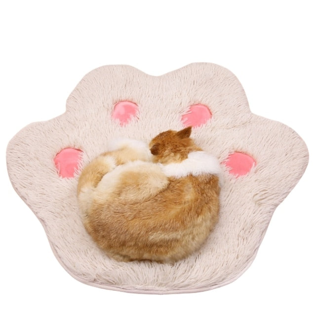 Paw Print Pet Sleeping Mats - Golden Buy